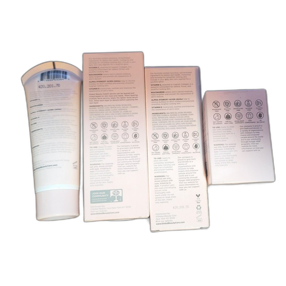 NIB - GBC Glowing Skin Care Set Global Beauty Care - Picture 2 of 6